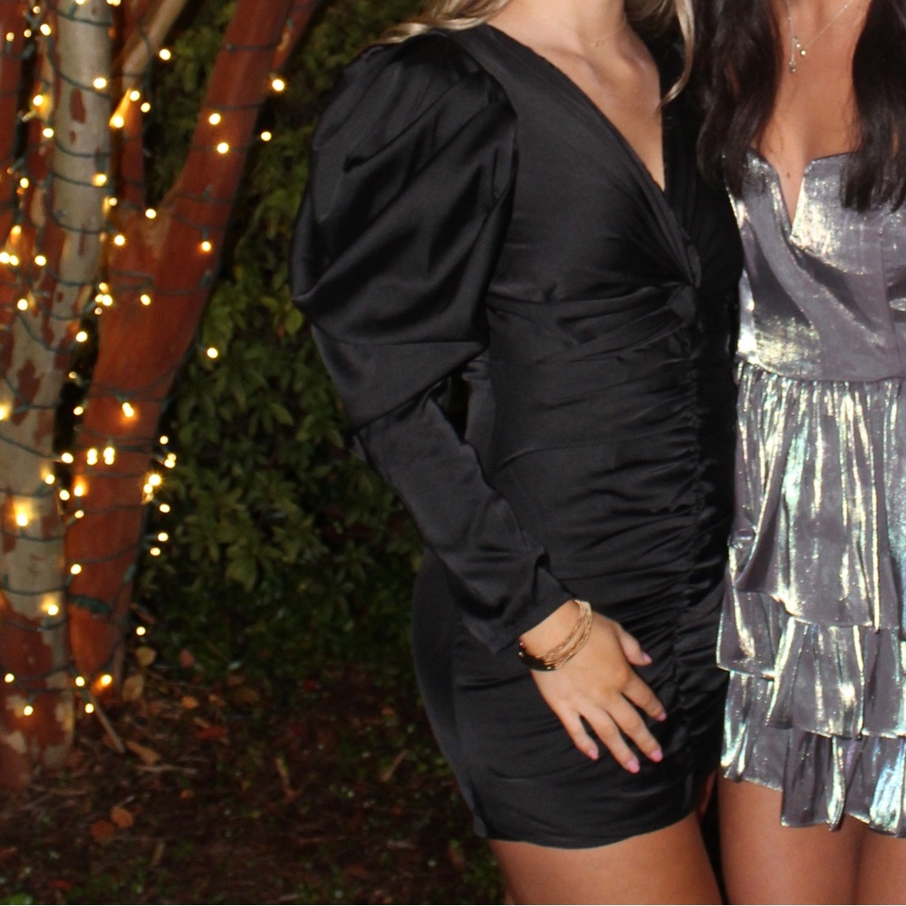 Black Long Sleeve Mini Dress *NOT FOR SALE